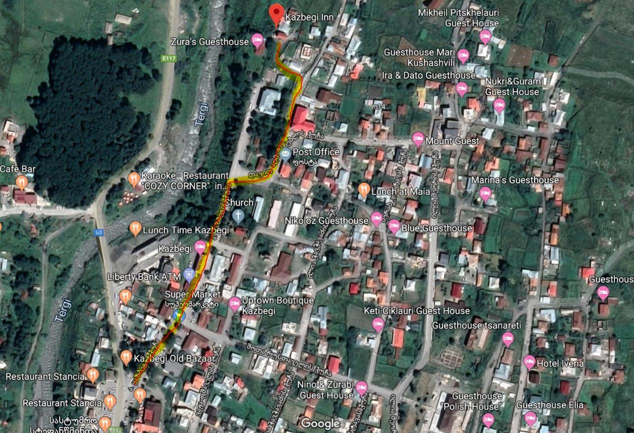 Kazbegi Inn Bagian luar foto
